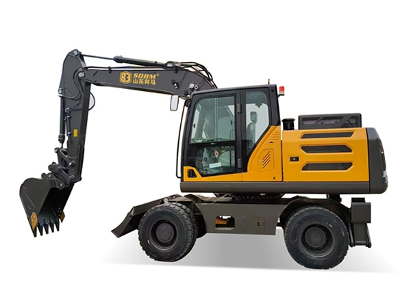 轮胎式中型挖掘机BMPC150